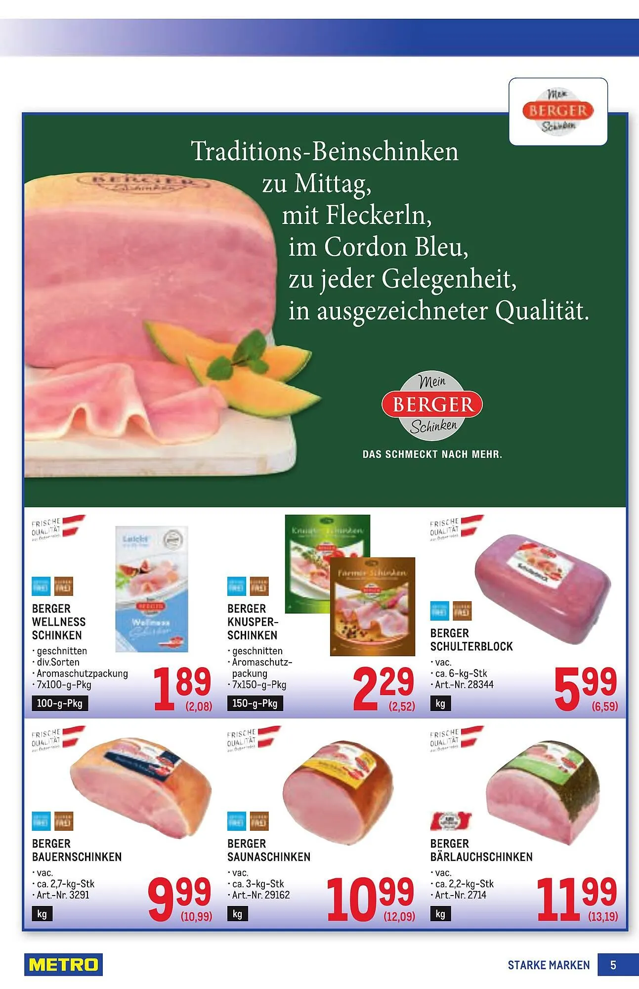 Metro Flugblatt von 2. April bis 15. April 2026 - Flugblätt seite  5