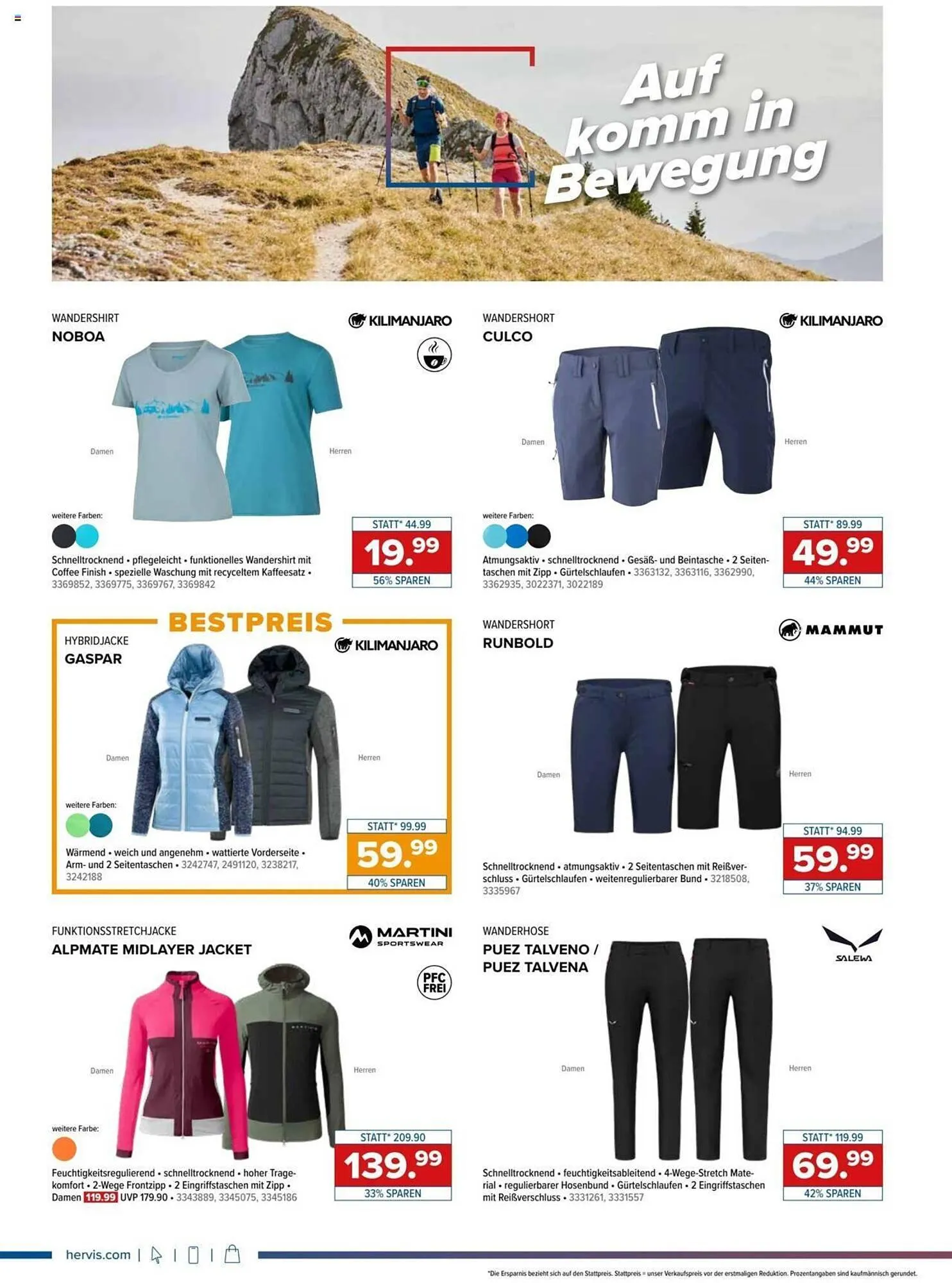 Hervis Flugblatt von 13. Mai bis 20. Mai 2024 - Flugblätt seite  6