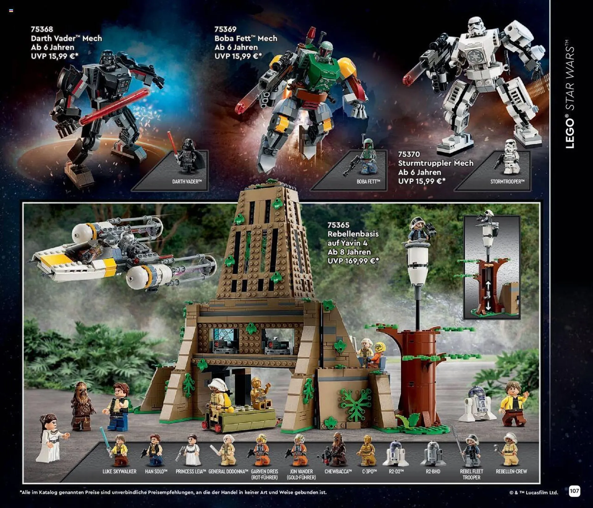 Lego Flugblatt von 4. Jänner bis 30. Juni 2024 - Flugblätt seite  107