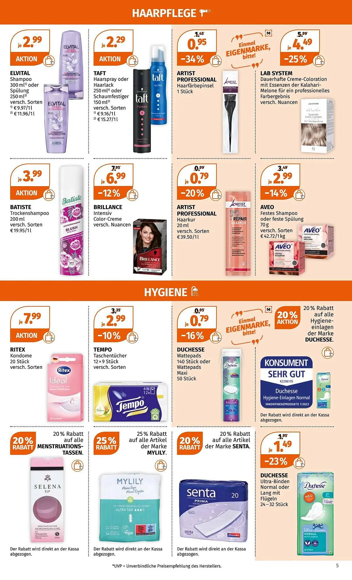 Müller Flugblatt von 3. September bis 9. September 2023 - Flugblätt seite  5