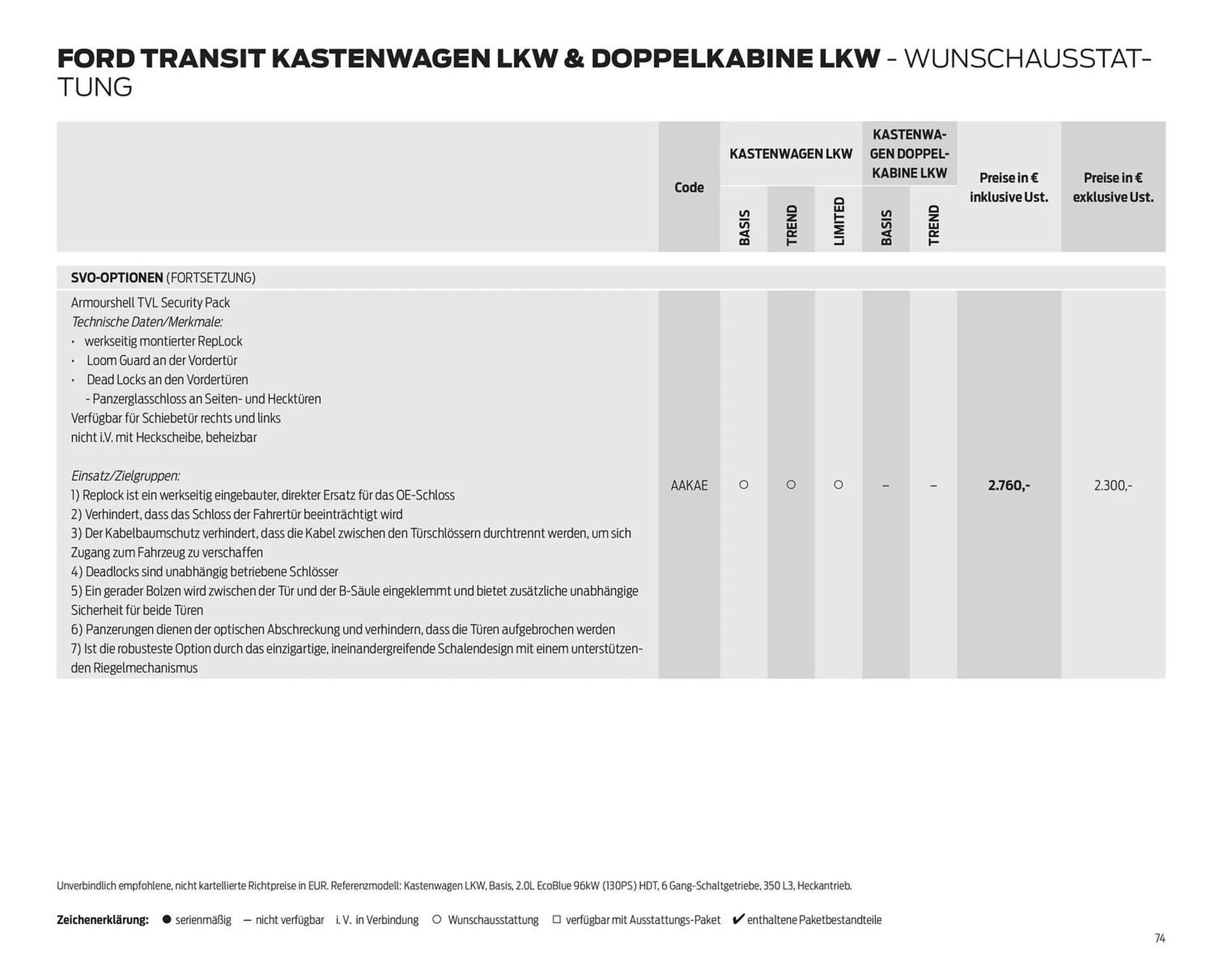 Ford Flugblatt von 24. September bis 3. Februar 2026 - Flugblätt seite  74