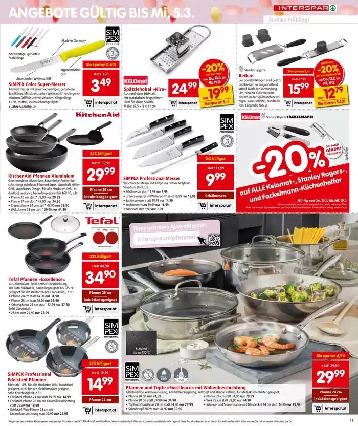 Attraktive Angebote entdecken von 19. Februar bis 5. März 2025 - Flugblätt seite 17