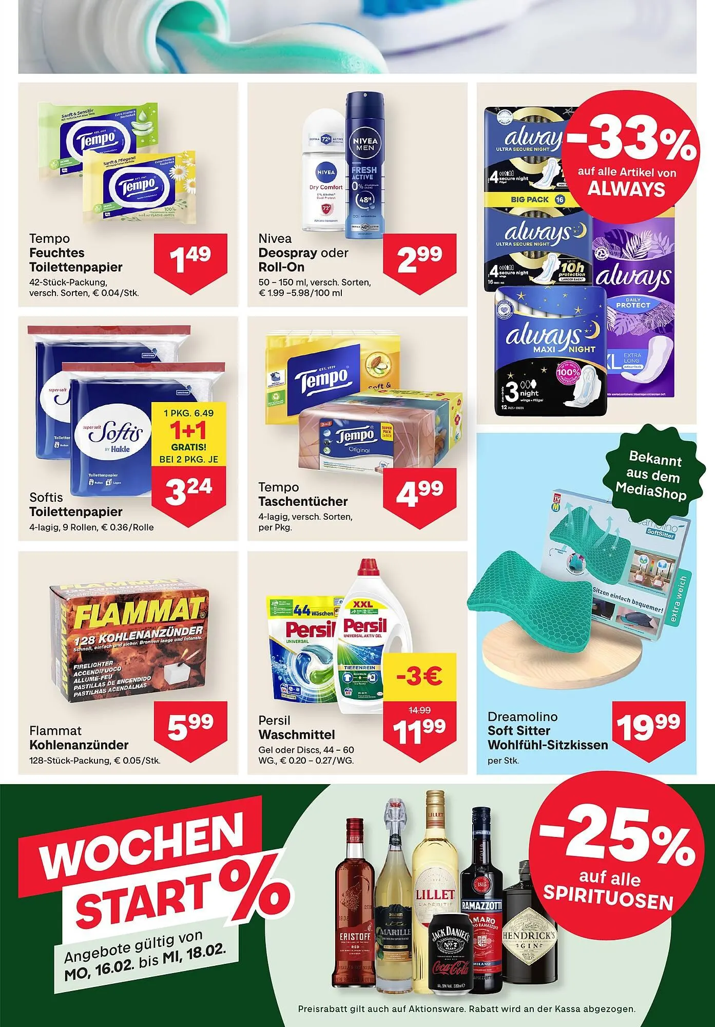 MPreis Flugblatt von 12. Februar bis 18. Februar 2026 - Flugblätt seite  11