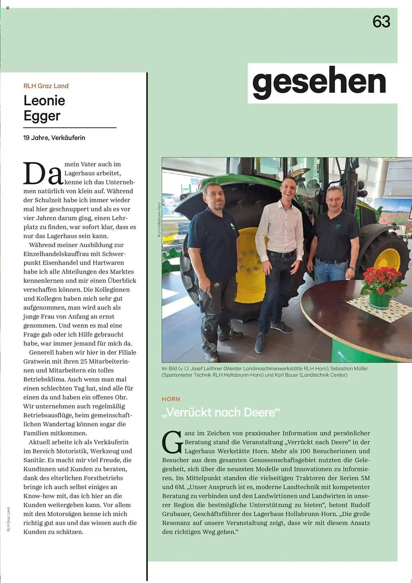 Lagerhaus Flugblatt von 1. November bis 30. November 2025 - Flugblätt seite  63