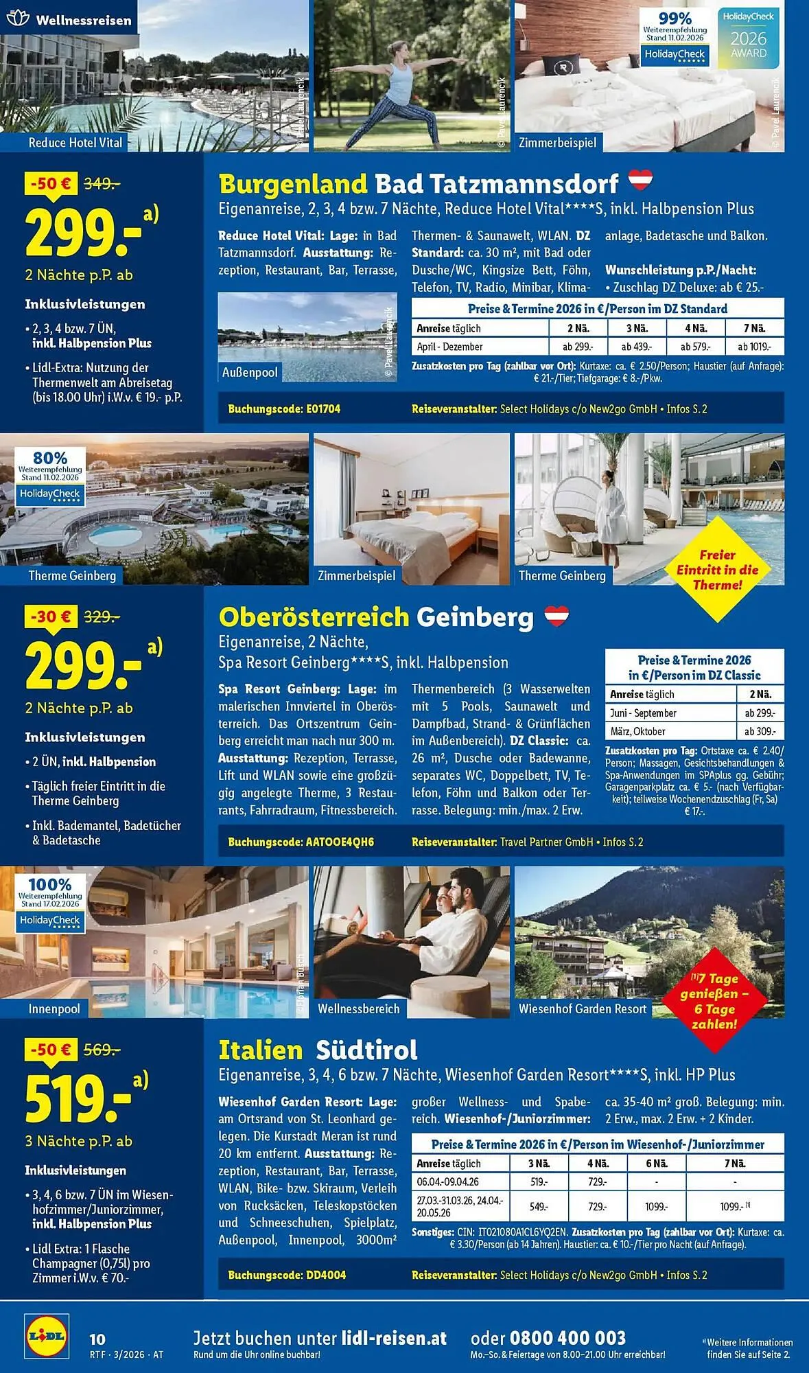 Lidl Flugblatt von 14. März bis 15. April 2026 - Flugblätt seite  10