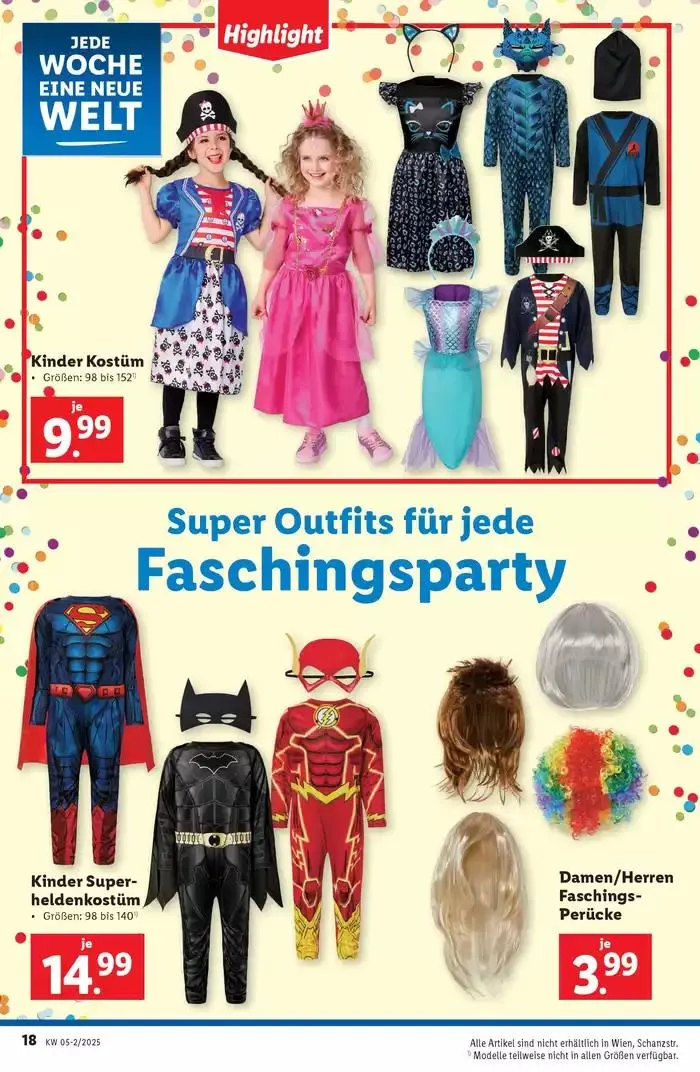 Tolles Angebot für alle Kunden von 30. Jänner bis 5. Februar 2025 - Flugblätt seite  20