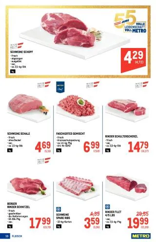 METRO Flugblatt -Profi von 19. März bis 1. April 2026 - Flugblätt seite 10