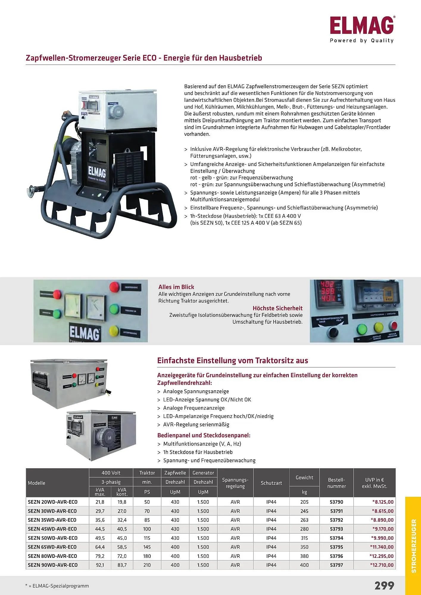 Salzburger Lagerhaus Flugblatt von 23. April bis 31. Dezember 2025 - Flugblätt seite  299