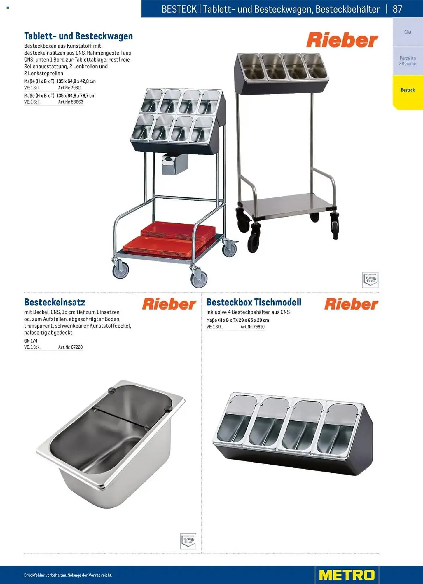 Metro Flugblatt von 2. Dezember bis 31. Dezember 2025 - Flugblätt seite  87