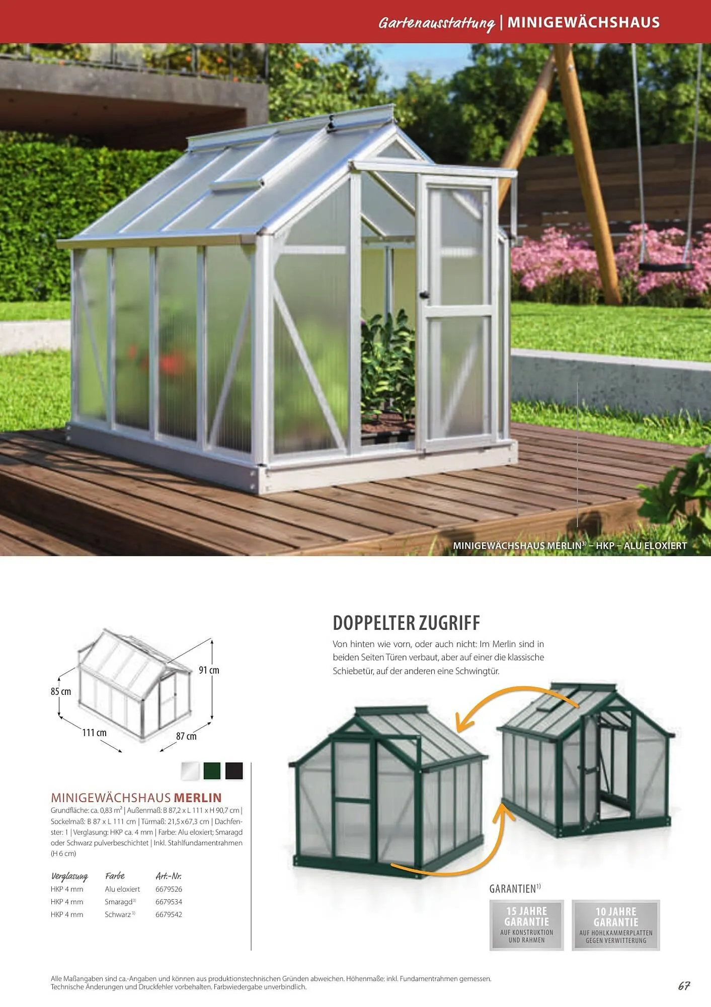 Dehner Flugblatt von 11. September bis 31. Dezember 2025 - Flugblätt seite 67