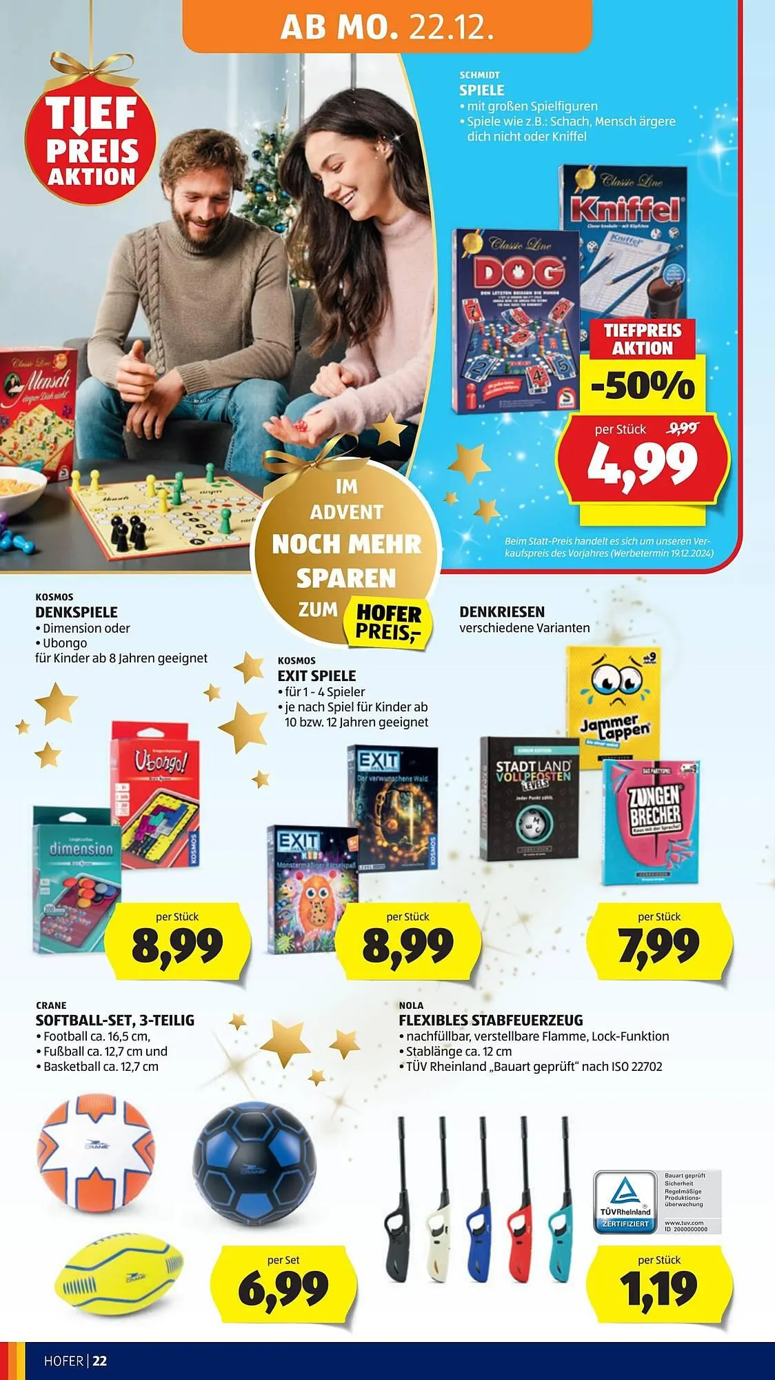 Hofer Flugblatt von 19. Dezember bis 25. Dezember 2025 - Flugblätt seite  30
