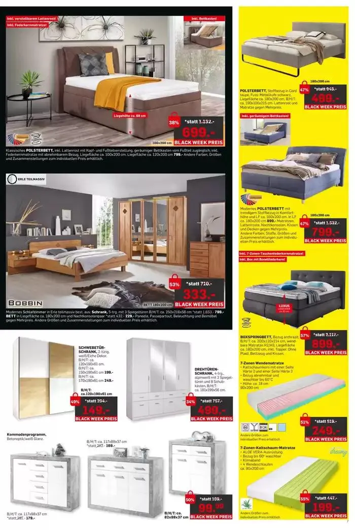 Möbel Ludwig katalog von 25. November bis 30. November 2025 - Flugblätt seite 7