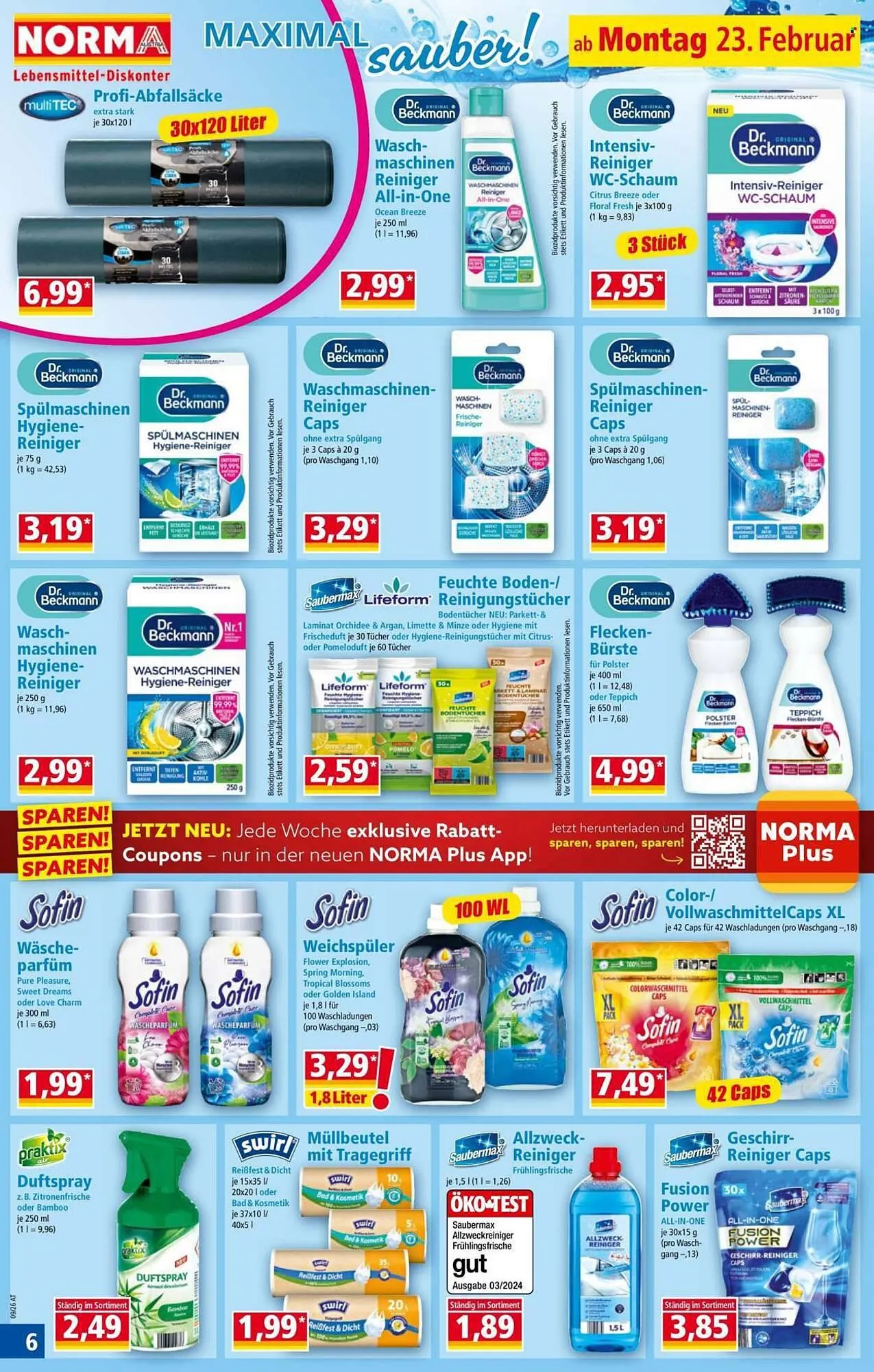 Norma Prospekt von 23. Februar bis 28. Februar 2026 - Flugblätt seite  6
