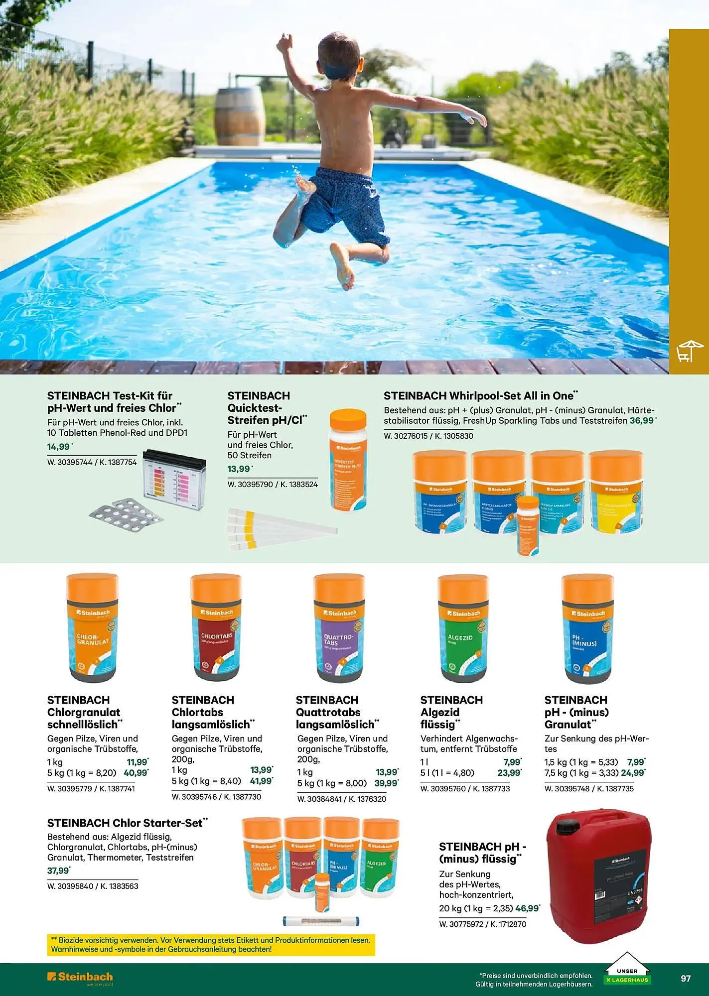 Lagerhaus Flugblatt von 22. Februar bis 31. Mai 2026 - Flugblätt seite  97