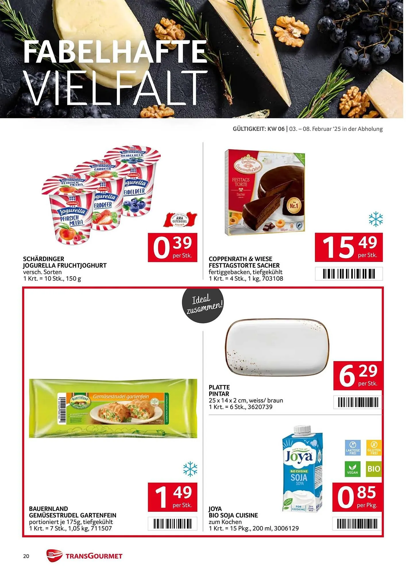 Transgourmet Flugblatt von 3. Februar bis 9. Februar 2025 - Flugblätt seite  18