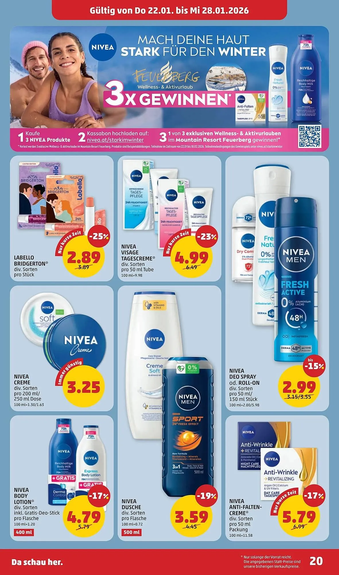 PENNY Flugblatt von 22. Jänner bis 28. Jänner 2026 - Flugblätt seite  20