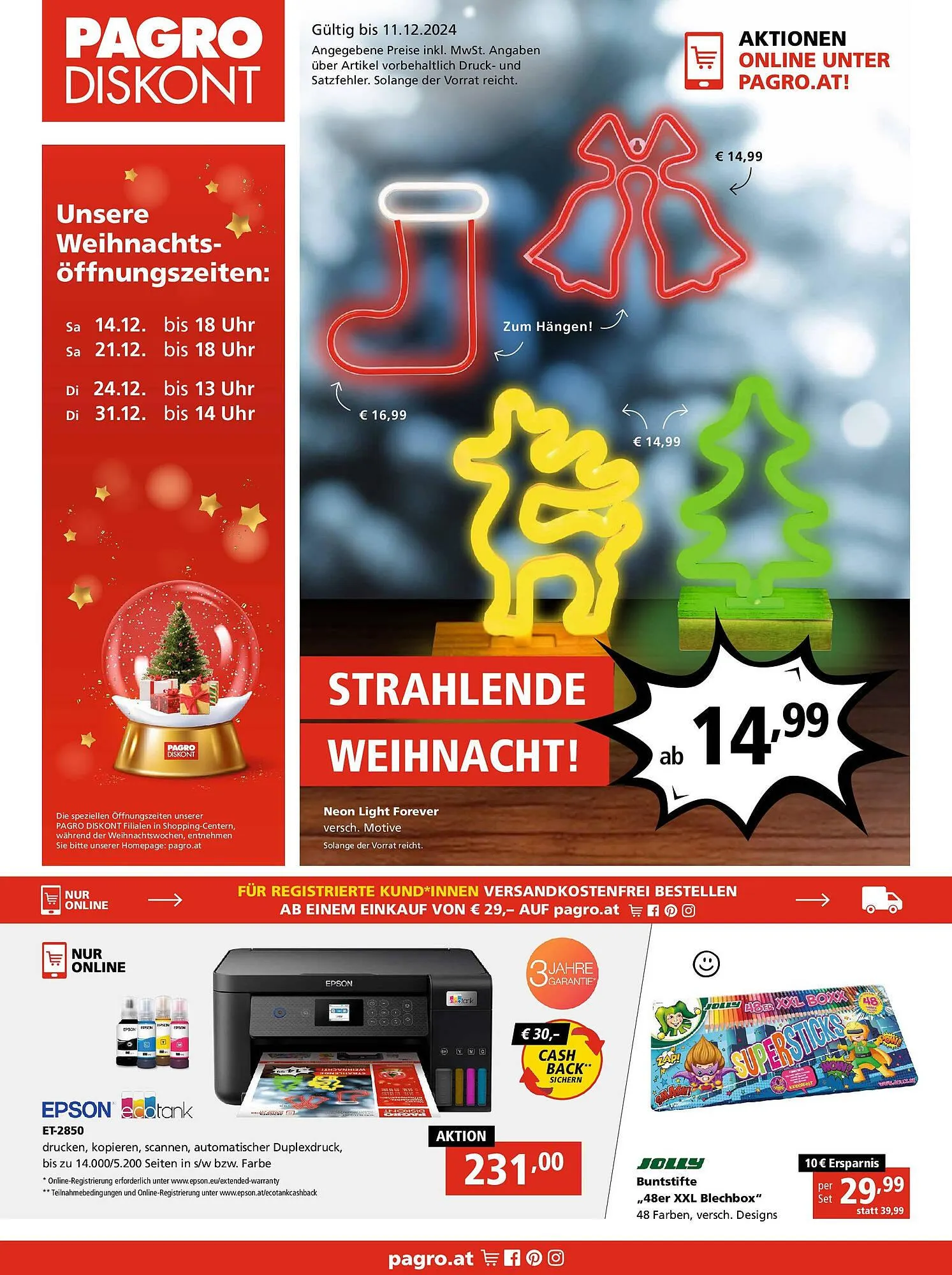 Pagro Diskont Flugblatt - 1
