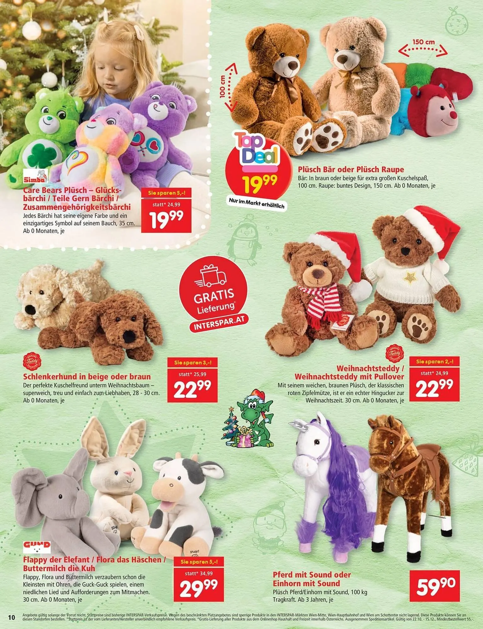 Interspar Flugblatt von 22. Oktober bis 15. Dezember 2025 - Flugblätt seite  10