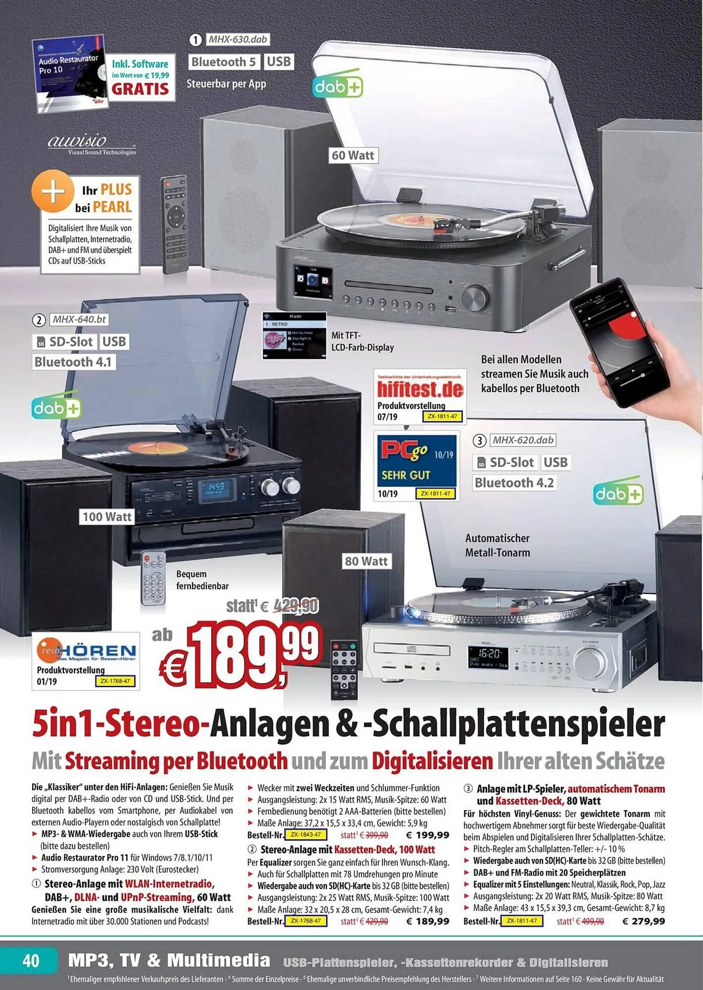 Pearl Flugblatt von 31. August bis 28. September 2024 - Flugblätt seite  40