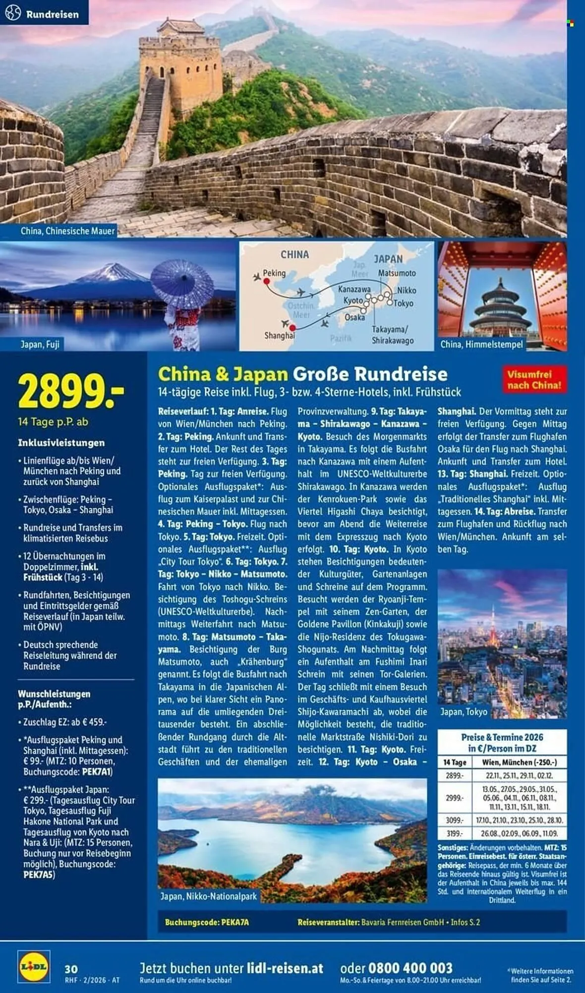 Lidl Flugblatt von 31. Jänner bis 28. Februar 2026 - Flugblätt seite 30