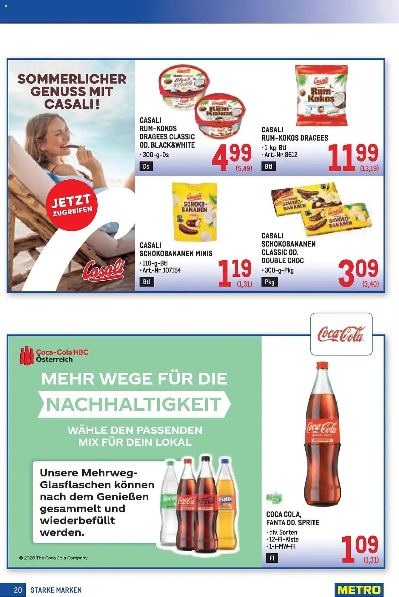 Metro Flugblatt von 19. März bis 1. April 2026 - Flugblätt seite  20