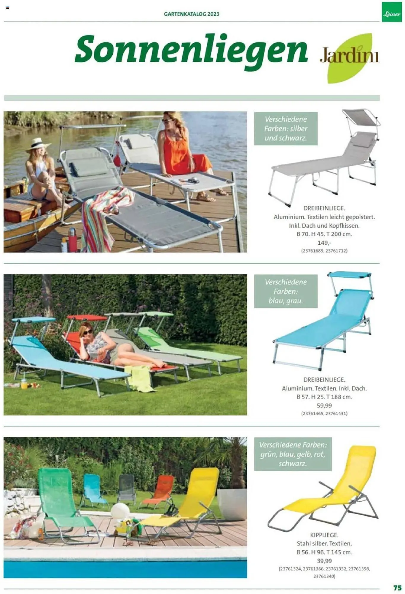 Leiner Flugblatt von 3. Februar bis 31. August 2023 - Flugblätt seite 75