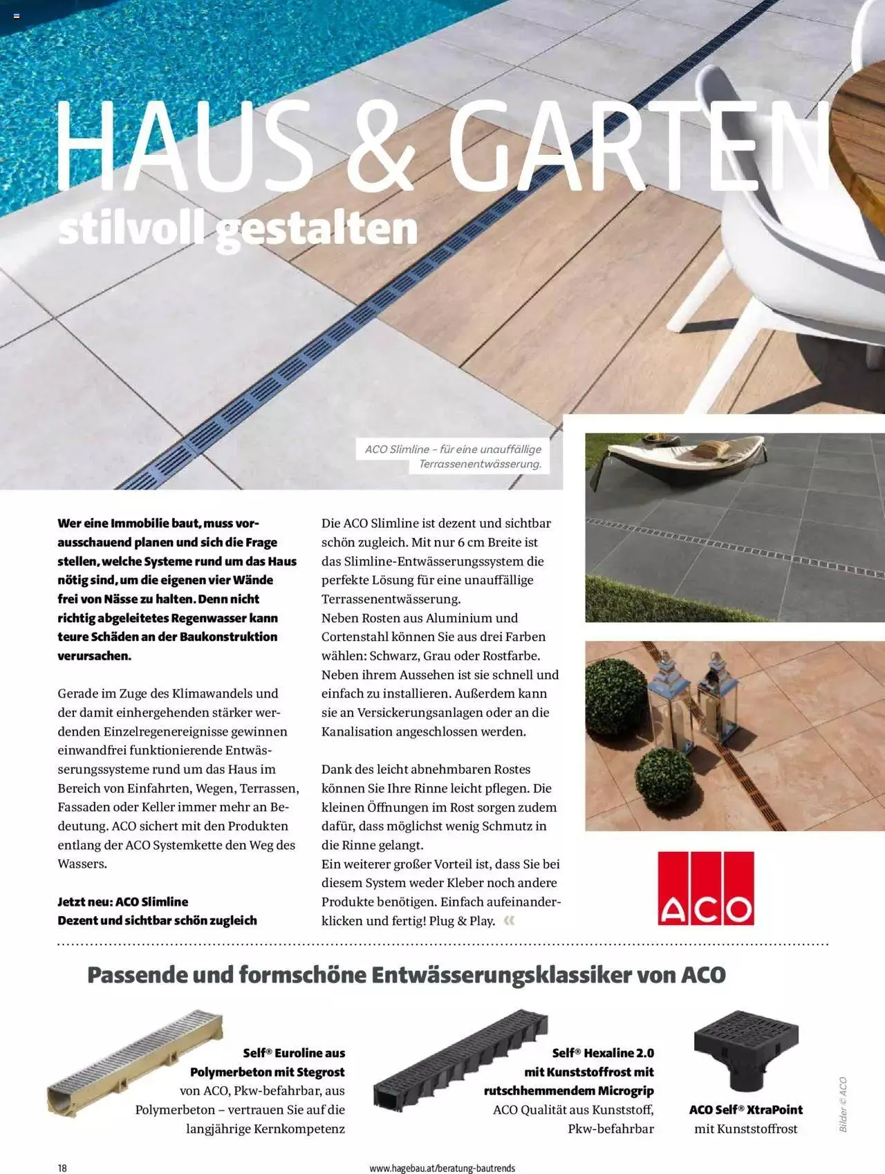 Hagebau Bautrends von 4. April bis 31. Dezember 2023 - Flugblätt seite 18