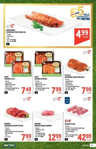 METRO Flugblatt Food - Profi von 11. Juni bis 24. Juni 2026 - Flugblätt seite  15