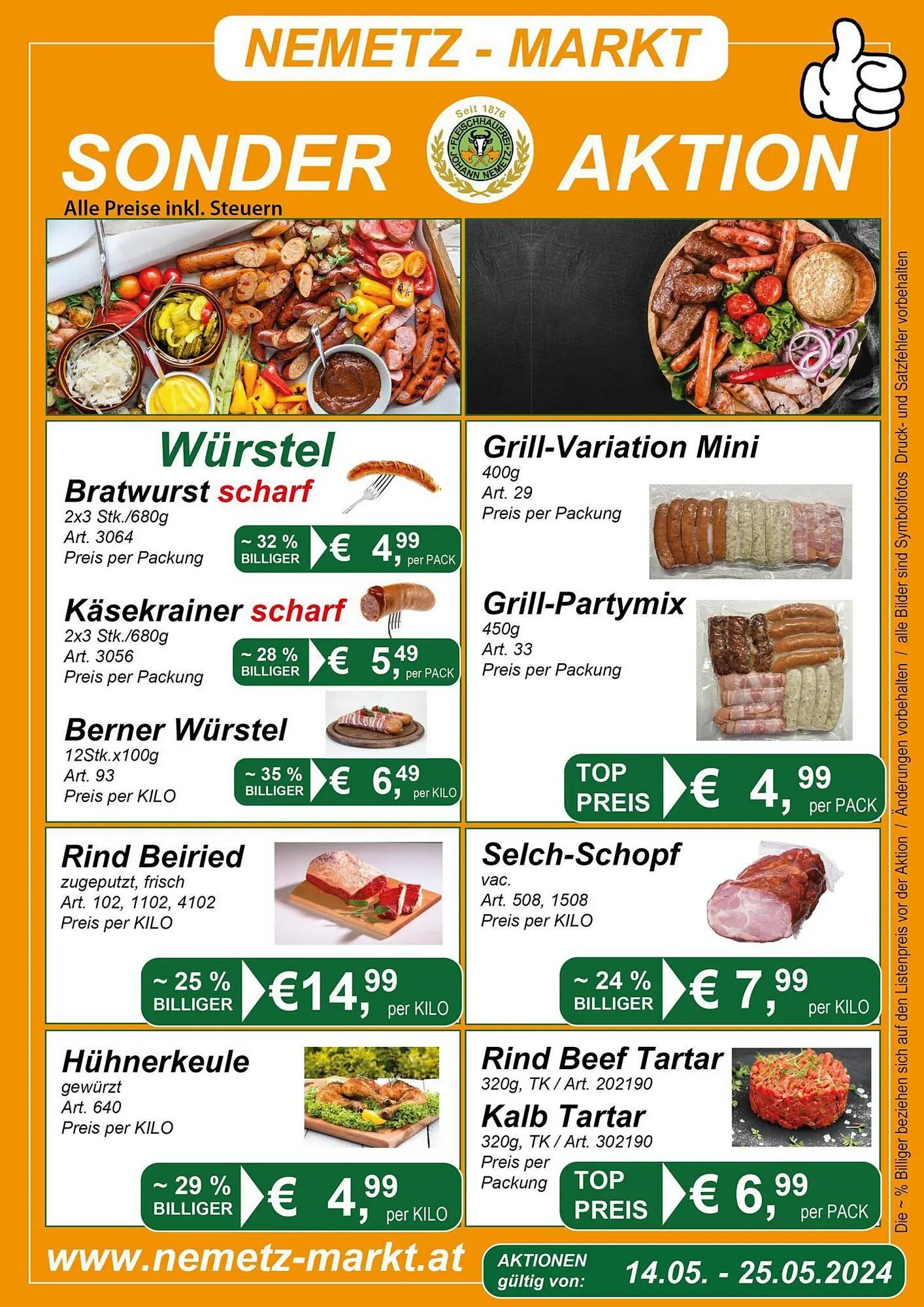 Nemetz Markt Flugblatt - 1