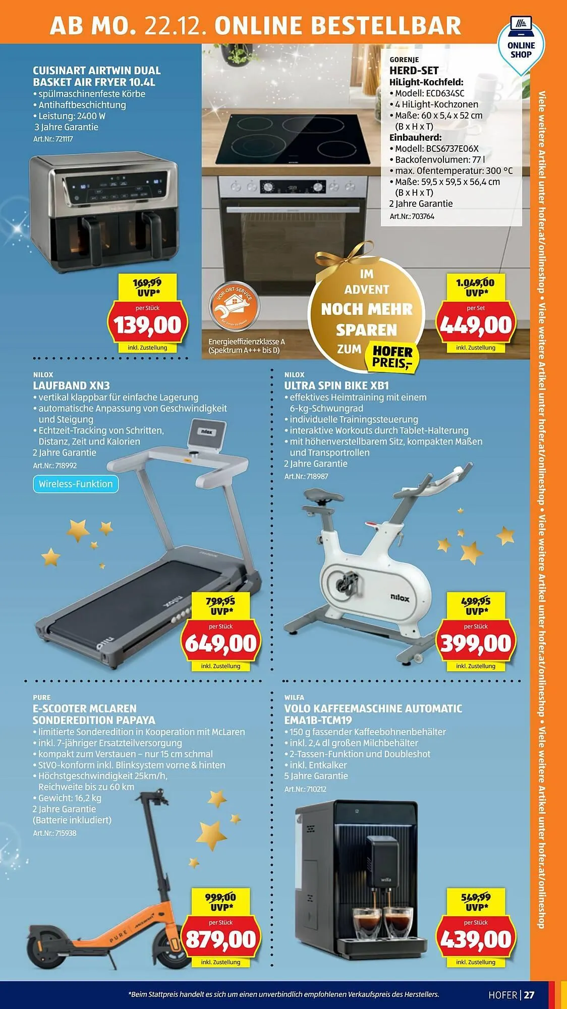 Hofer Flugblatt von 19. Dezember bis 25. Dezember 2025 - Flugblätt seite  35