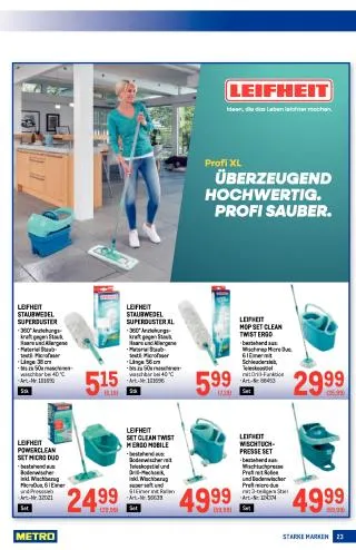 METRO Flugblatt Food von 23. Juli bis 5. August 2026 - Flugblätt seite 23