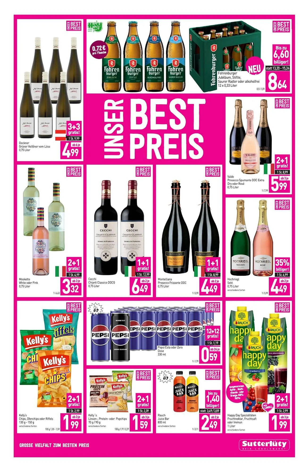 Sutterlüty Flugblatt von 19. Februar bis 25. Februar 2026 - Flugblätt seite 3