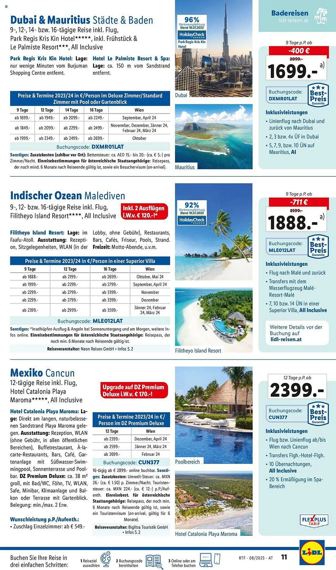Lidl Flugblatt von 12. August bis 15. September 2023 - Flugblätt seite 11