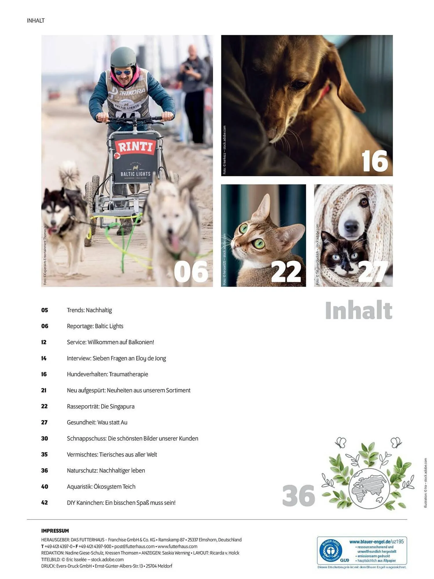 Das Futterhaus Flugblatt von 1. April bis 20. Mai 2024 - Flugblätt seite  3