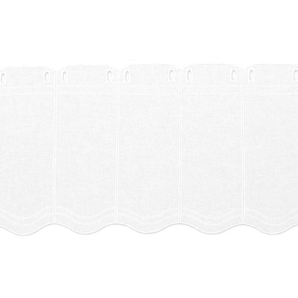 REITER Kurzgardine bestickt