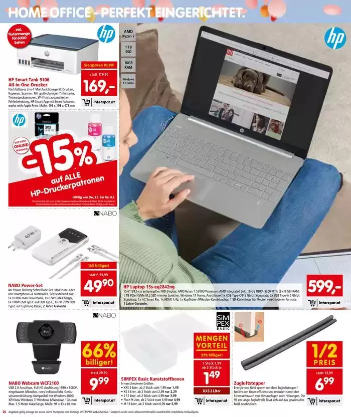 Tolles Angebot für Schnäppchenjäger von 8. Jänner bis 15. Jänner 2025 - Flugblätt seite  20