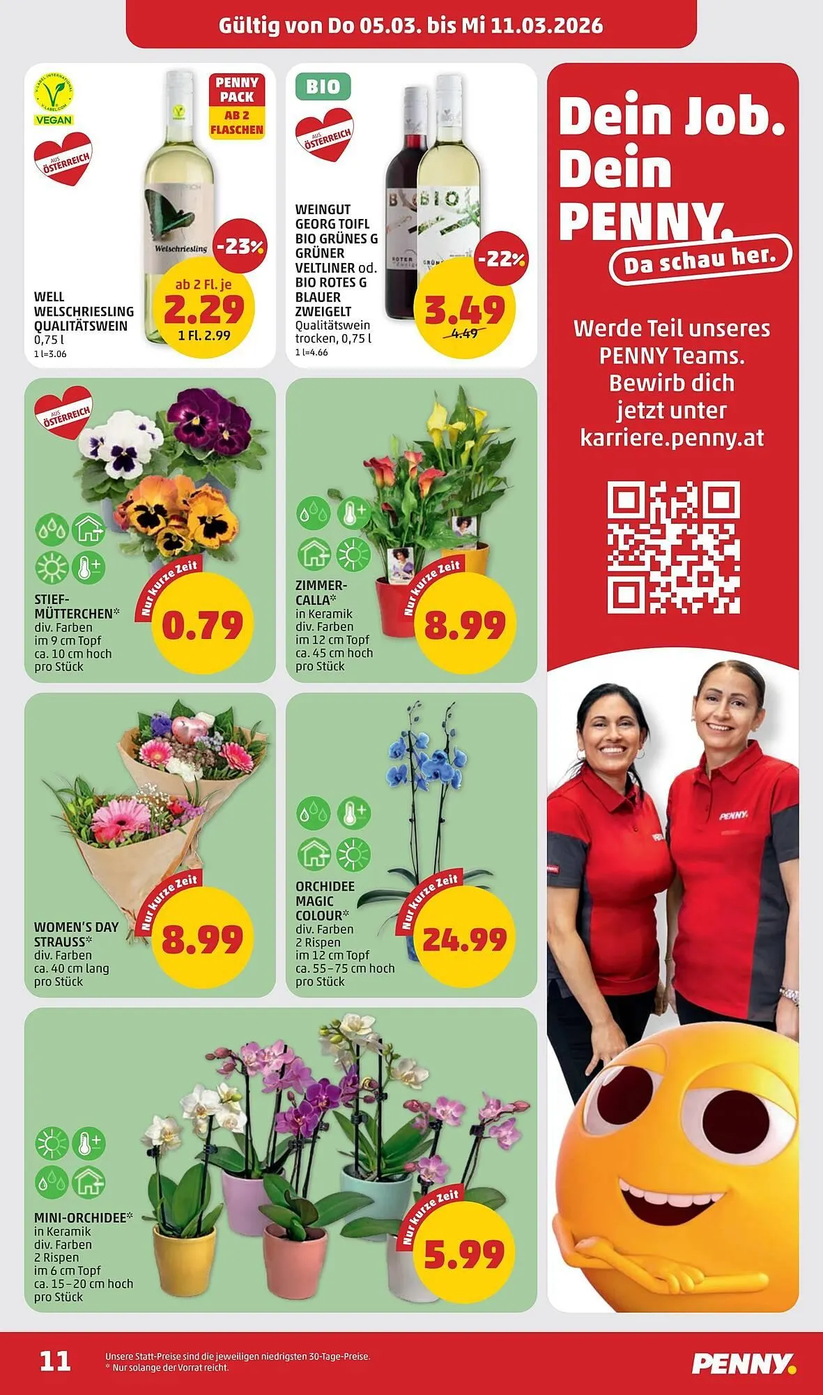 PENNY Flugblatt von 5. März bis 11. März 2026 - Flugblätt seite  11