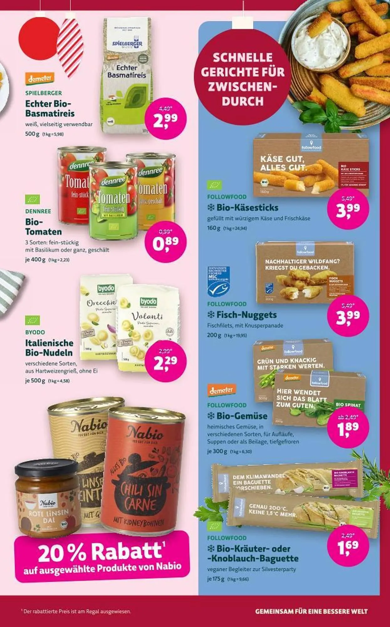 Denn's Biomarkt Flugblatt von 17. Dezember bis 31. Dezember 2025 - Flugblätt seite 9