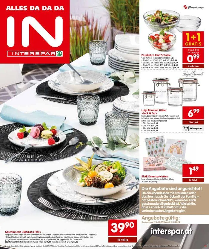 Top-Angebote für alle Schnäppchenjäger von 21. September bis 5. Oktober 2024 - Flugblätt seite 15