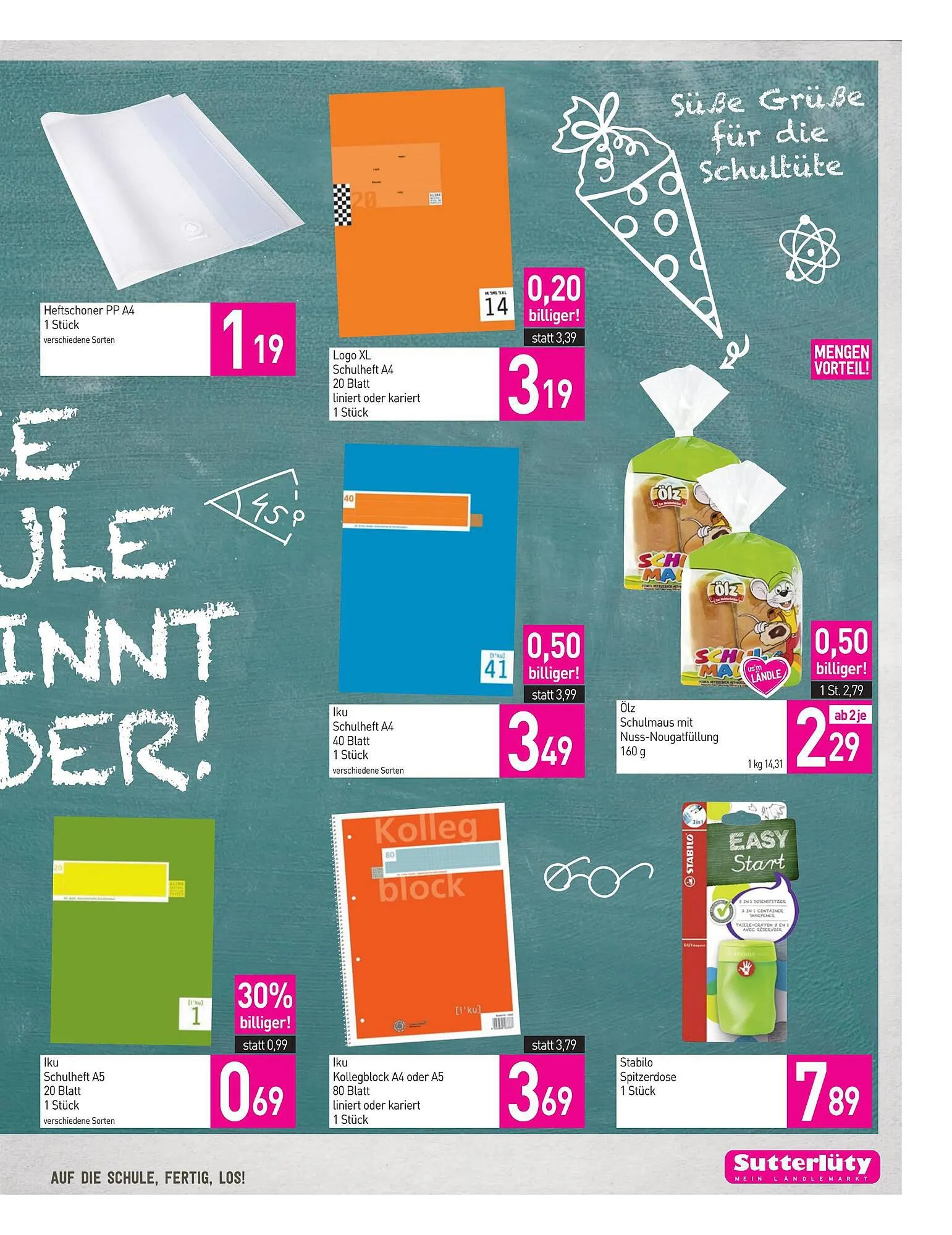 Sutterlüty Flugblatt von 31. August bis 6. September 2023 - Flugblätt seite  11