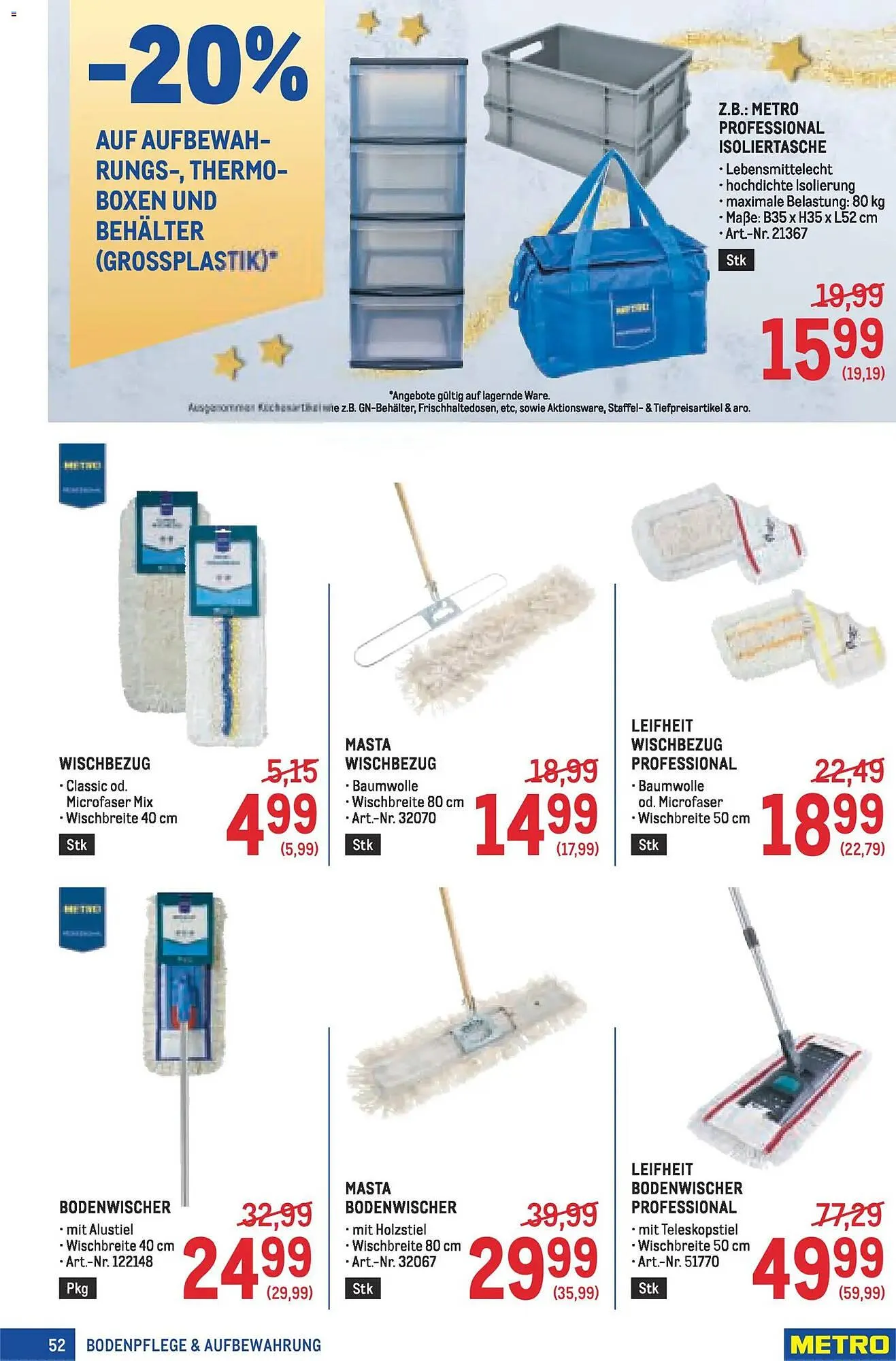 Metro Flugblatt von 13. November bis 26. November 2025 - Flugblätt seite 52