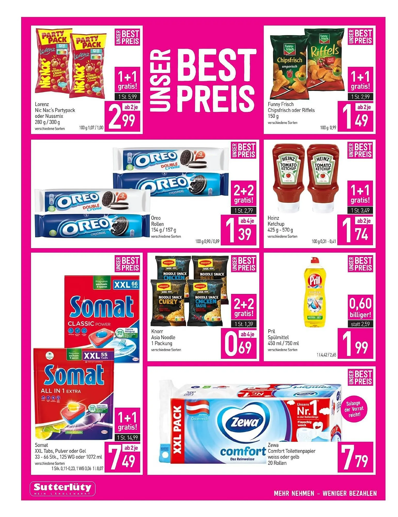 Sutterlüty Flugblatt von 30. Jänner bis 5. Februar 2025 - Flugblätt seite 6