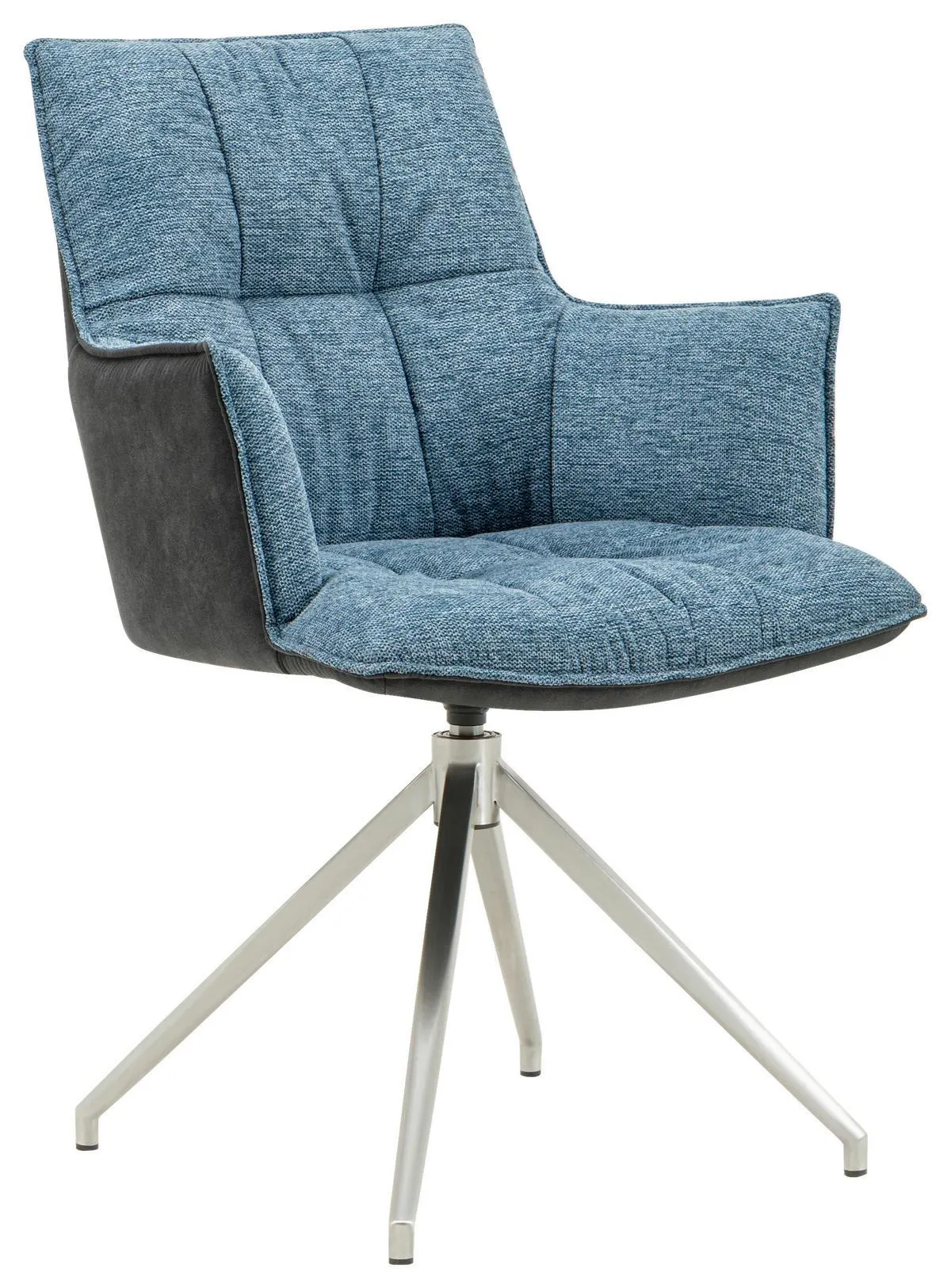 in Edelstahl Mikrofaser, Leinenoptik