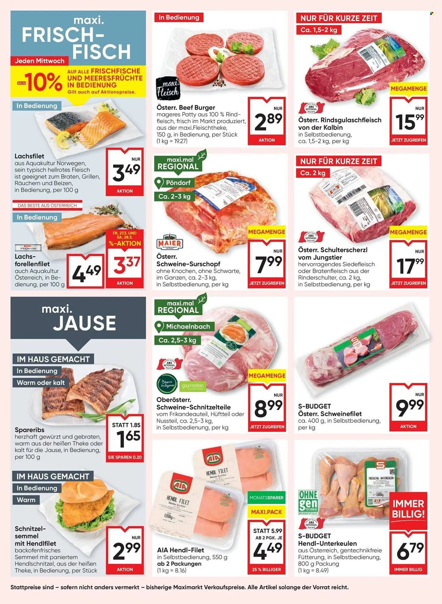 Maximarkt Flugblatt von 26. März bis 1. April 2026 - Flugblätt seite  8