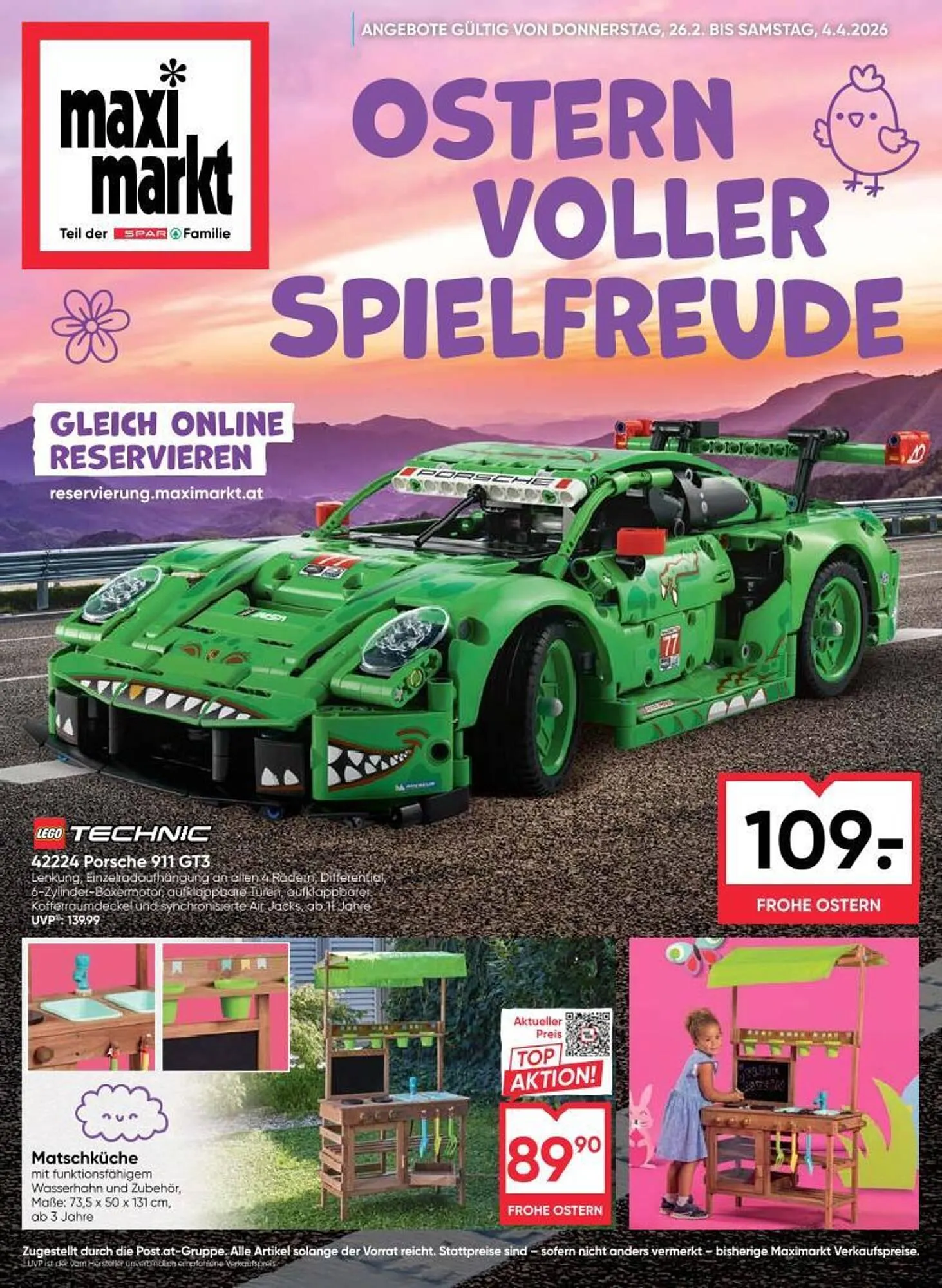 Maximarkt Flugblatt von 26. Februar bis 4. April 2026 - Flugblätt seite 1