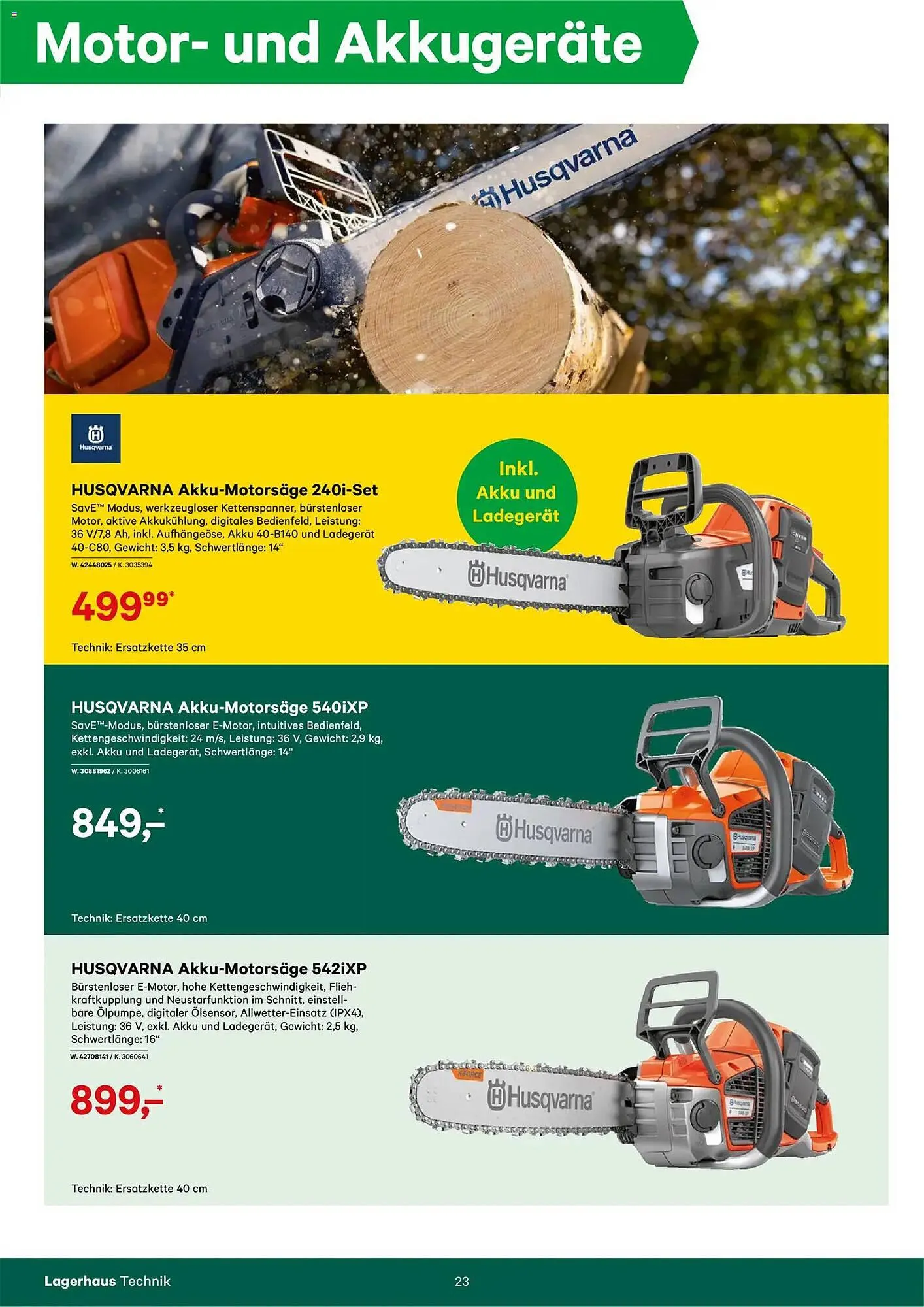 Lagerhaus Flugblatt von 5. November bis 31. Dezember 2025 - Flugblätt seite  23