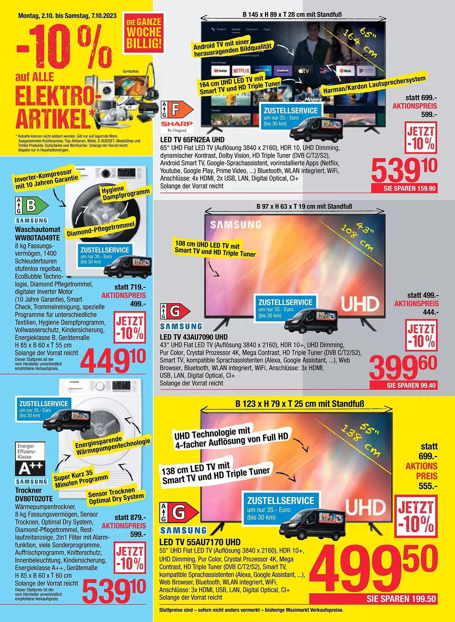 Maximarkt Flugblatt von 1. Oktober bis 7. Oktober 2023 - Flugblätt seite 18