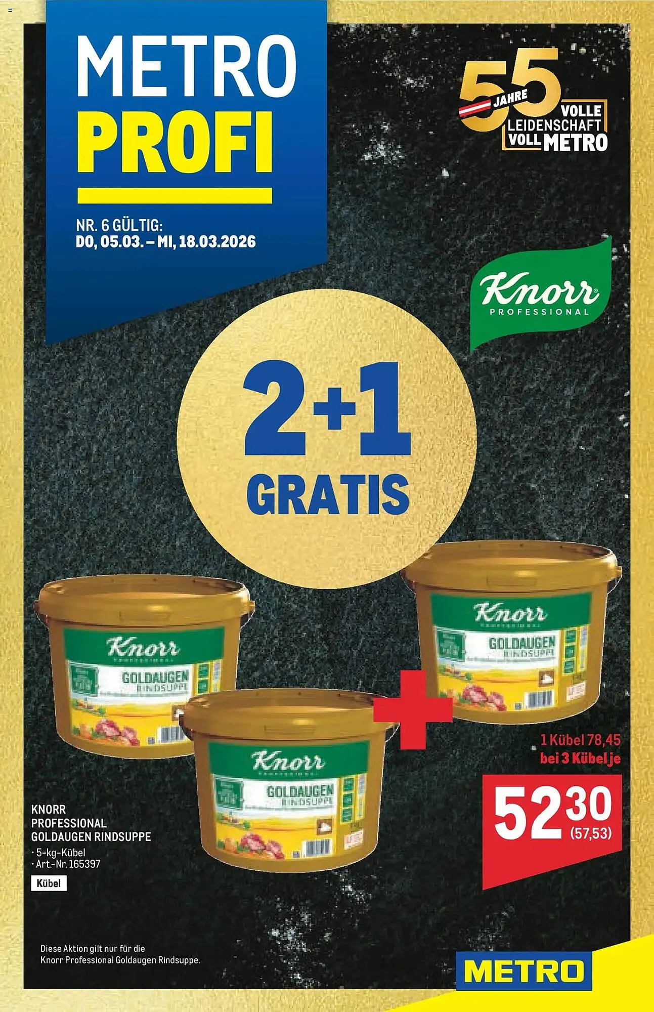 Metro Flugblatt von 5. März bis 18. März 2026 - Flugblätt seite  1