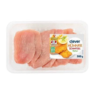 Clever Hühnerschnitzel