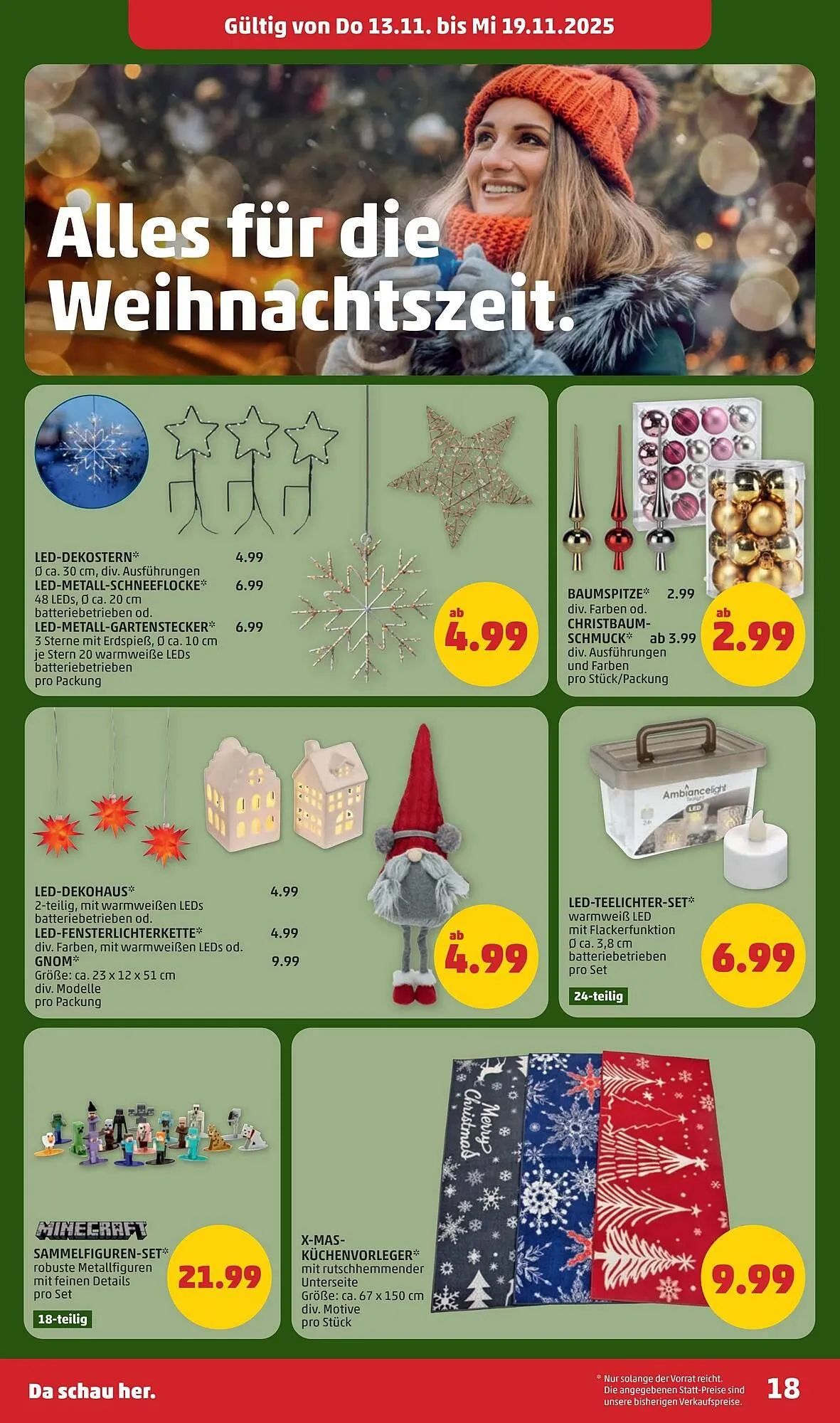 PENNY Flugblatt von 13. November bis 19. November 2025 - Flugblätt seite  18